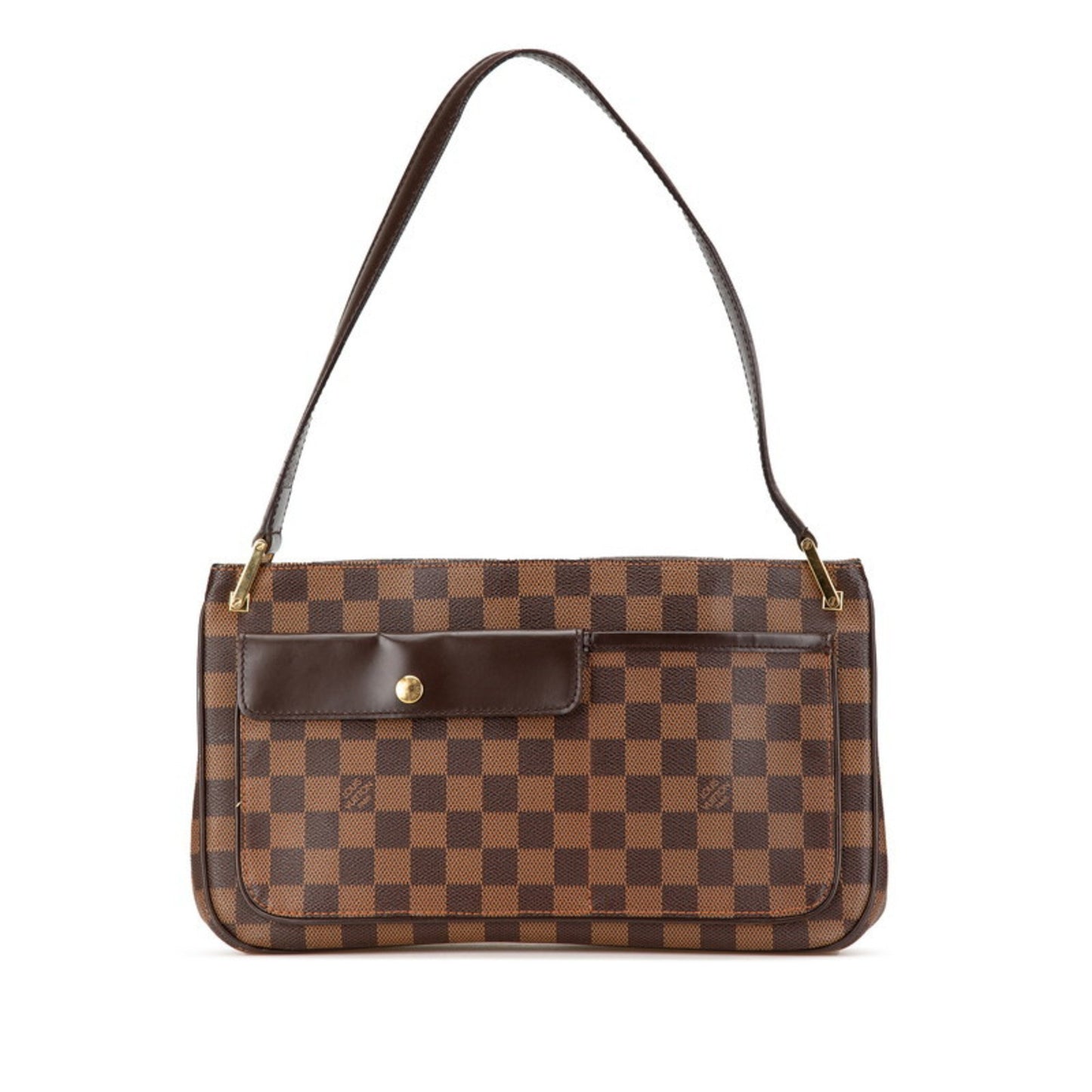 Louis Vuitton Brown Canvas, Leather Aubagne