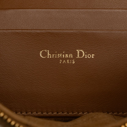 Dior Large Shearling Caro Pouch