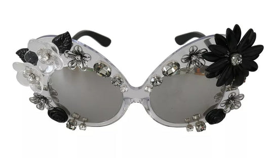 Dolce & Gabbana Transparent Dg4292 Round Crystal Sunglasses