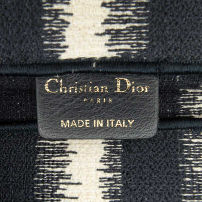 Dior Large Striped Book Tote