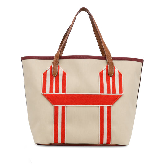 Hermès Canvas Pursangle Tote