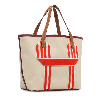 Hermès Canvas Pursangle Tote