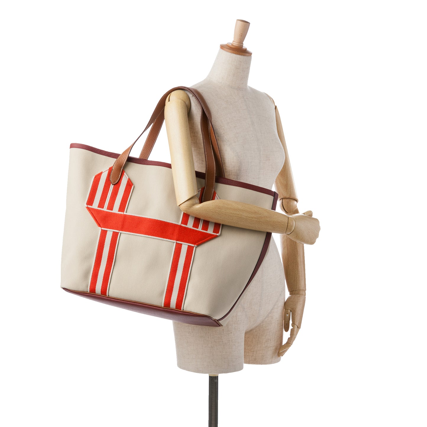 Hermès Canvas Pursangle Tote