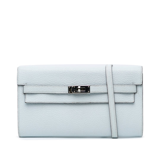 Hermès Chevre Mysore Kelly To Go Wallet (22855)
