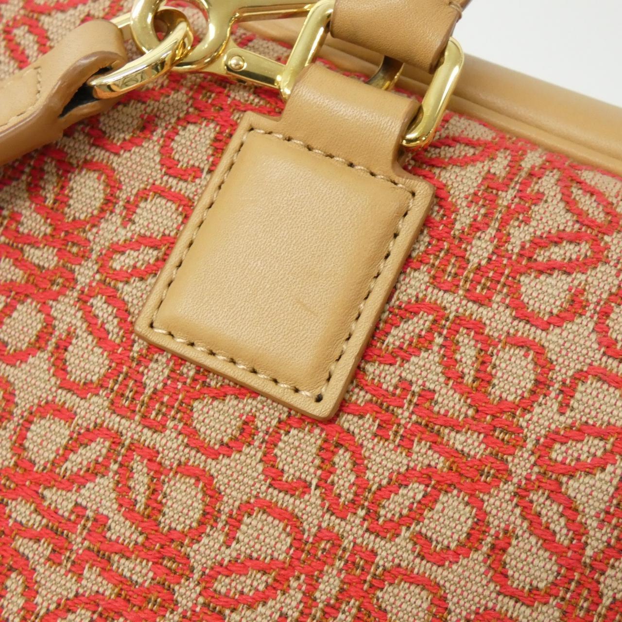 Loewe Canvas Red Handbags