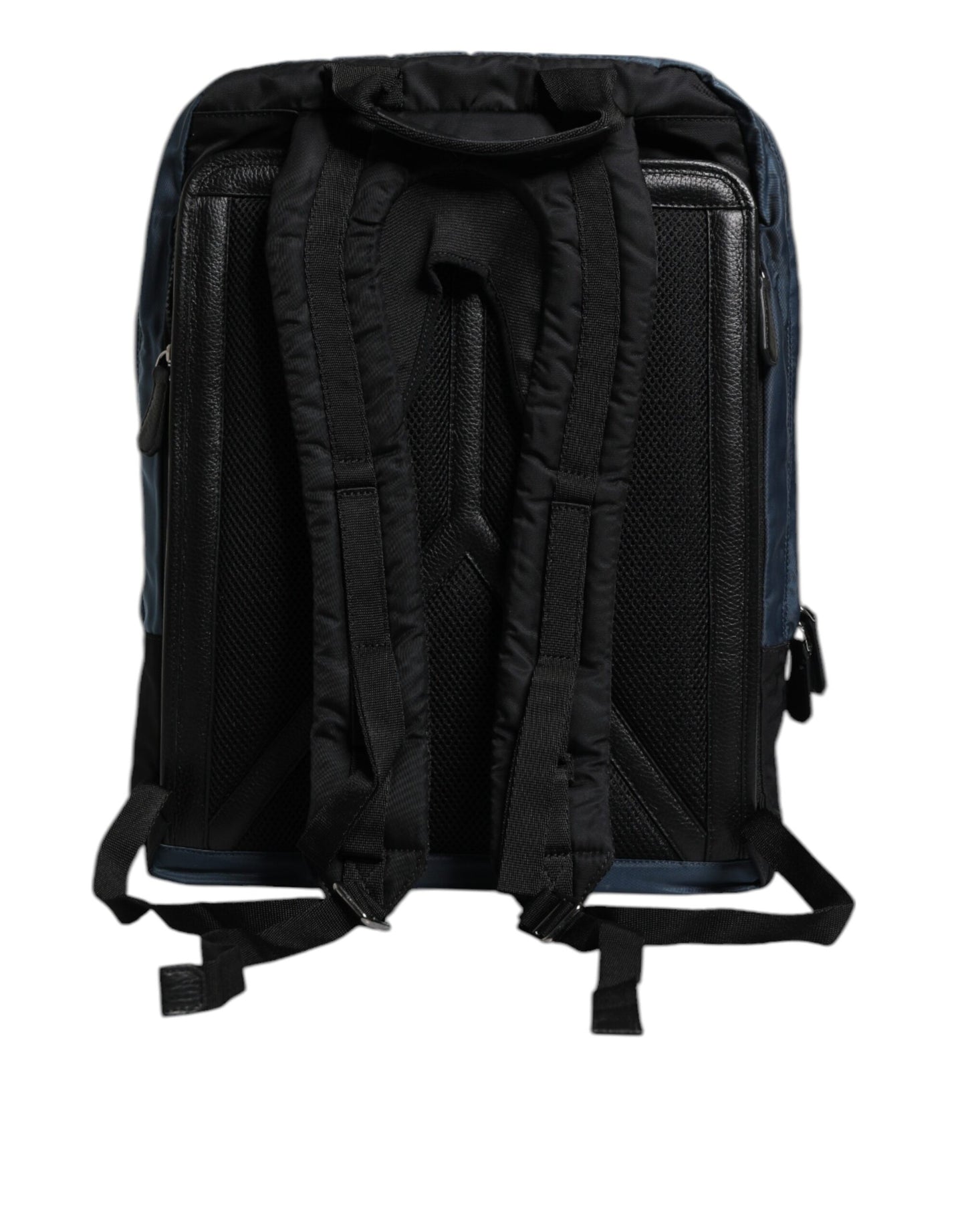 Dolce & Gabbana Black Nylon Dg Logo School Backpack Bag