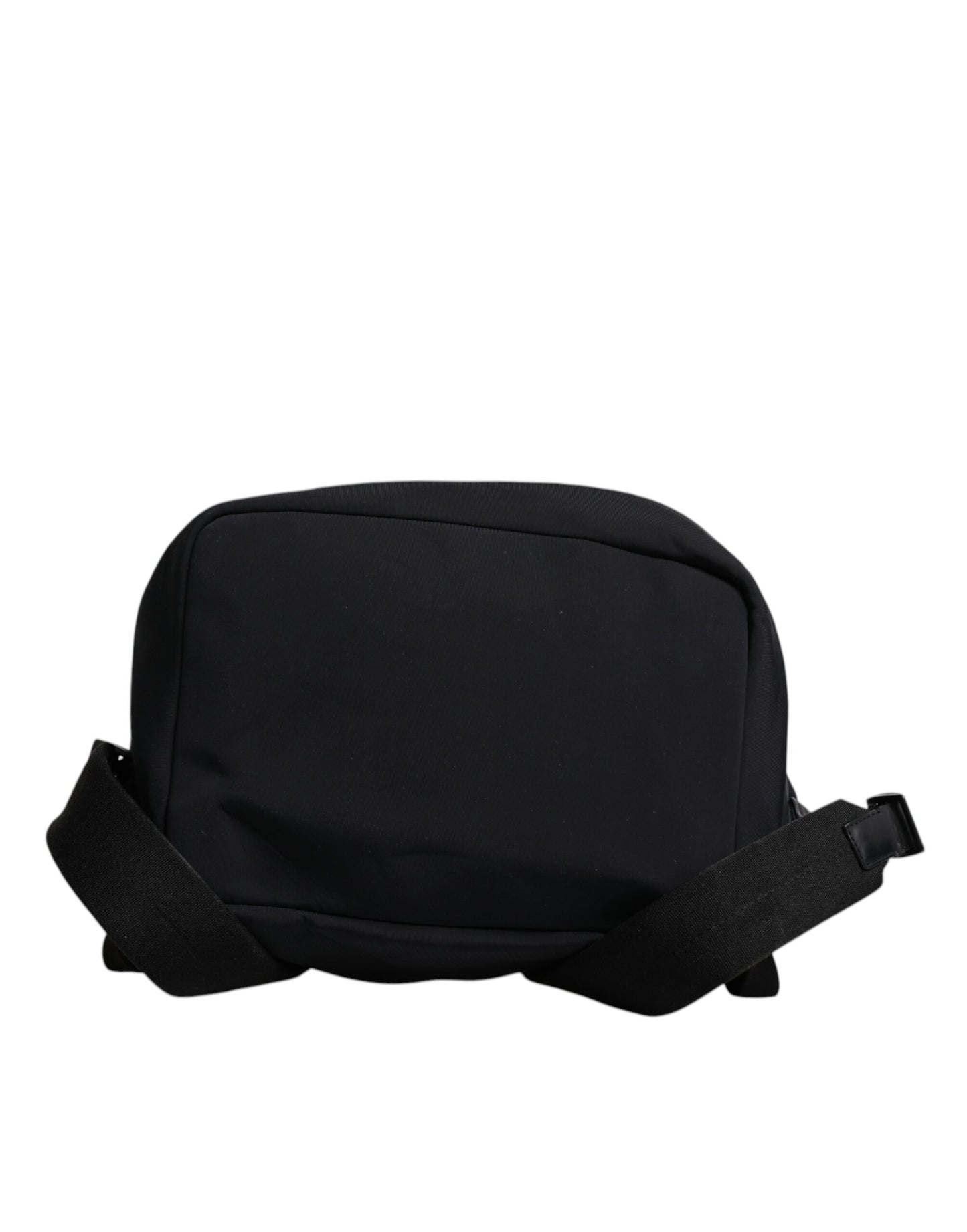 Dolce & Gabbana Black Neoprene Nylon Dg Logo School Backpack Bag