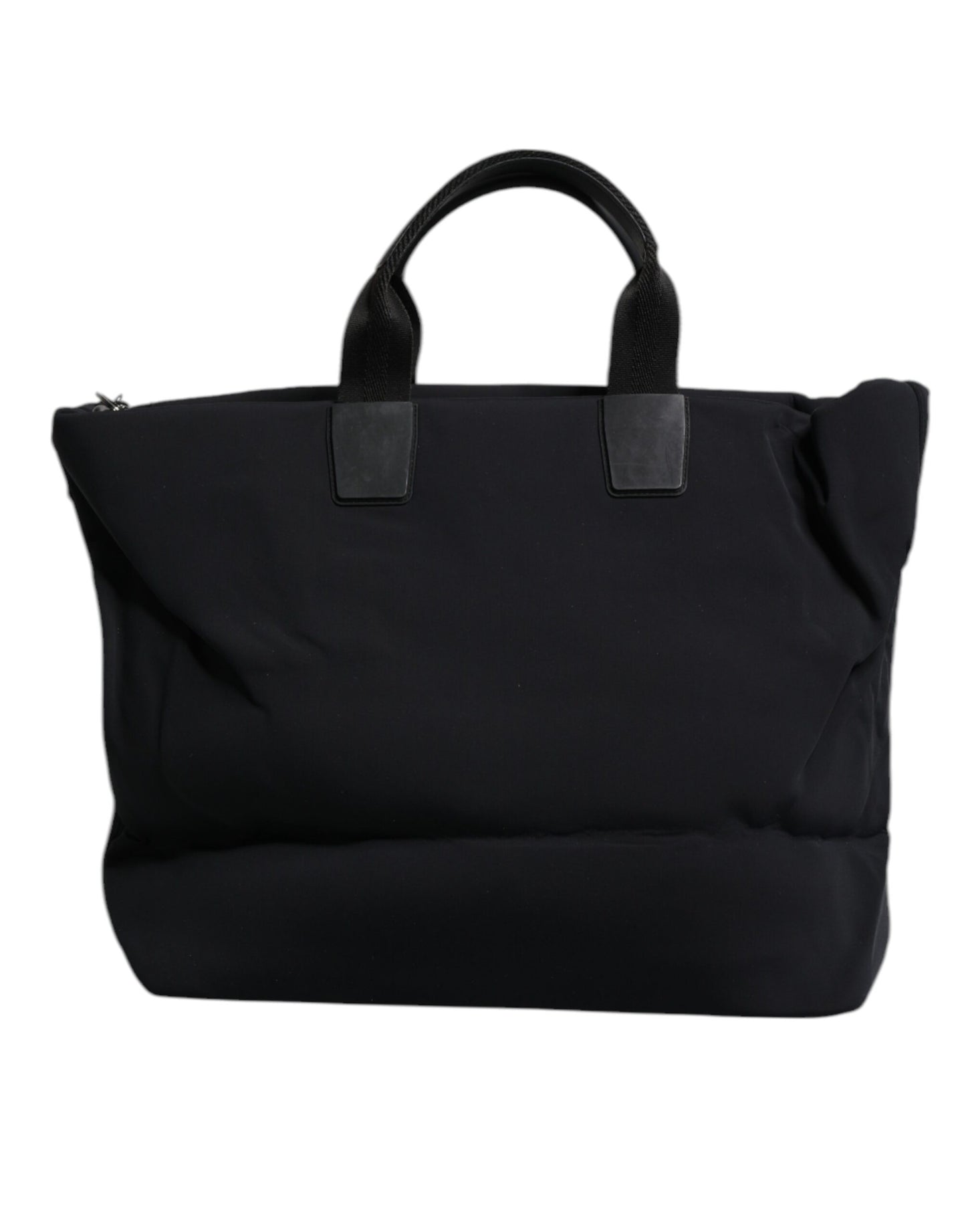 Dolce & Gabbana Black Canvas Dg Logo Women Shopping Hand Tote Bag
