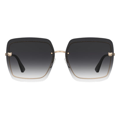 Moschino Gray Metal Sunglasses