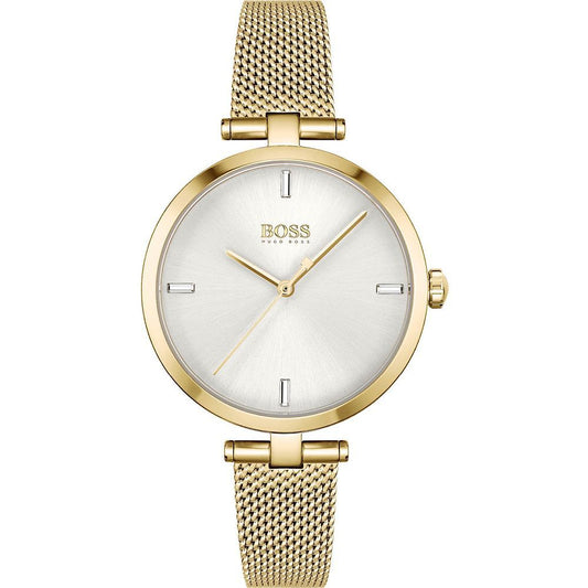 Gold Stainless Steel Watch