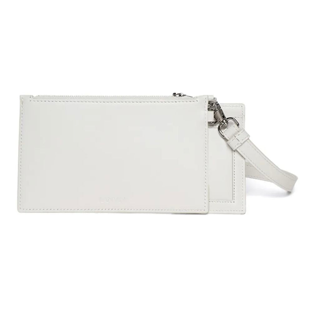 White Leather Wallet