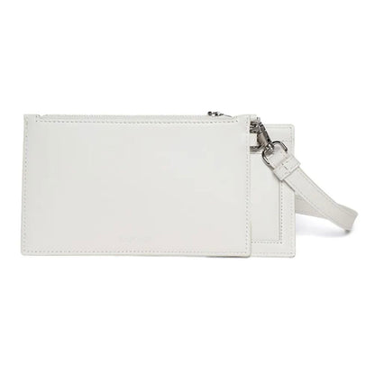 White Leather Wallet