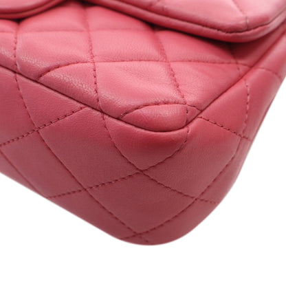 Chanel Mini Rectangular Classic Lambskin Single Flap