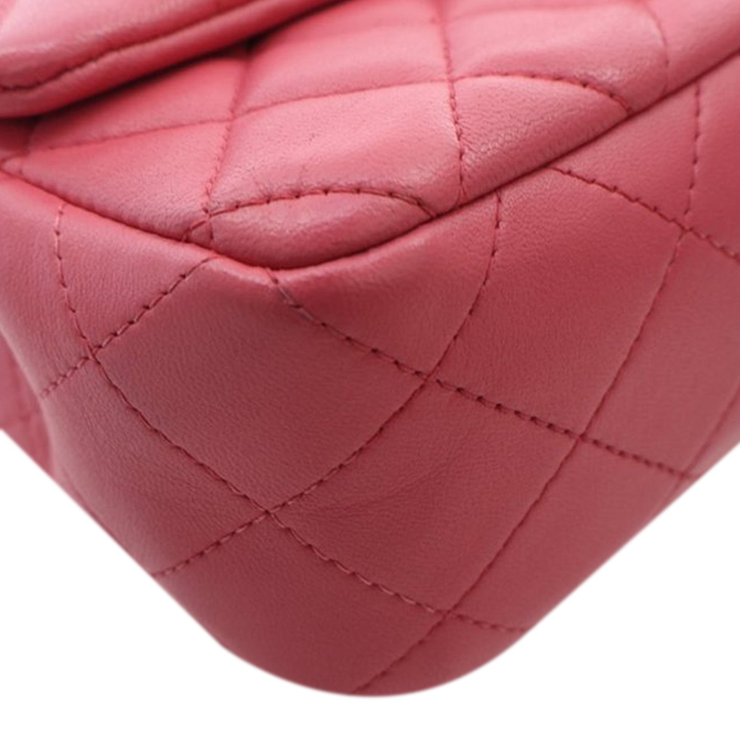 Chanel Mini Rectangular Classic Lambskin Single Flap