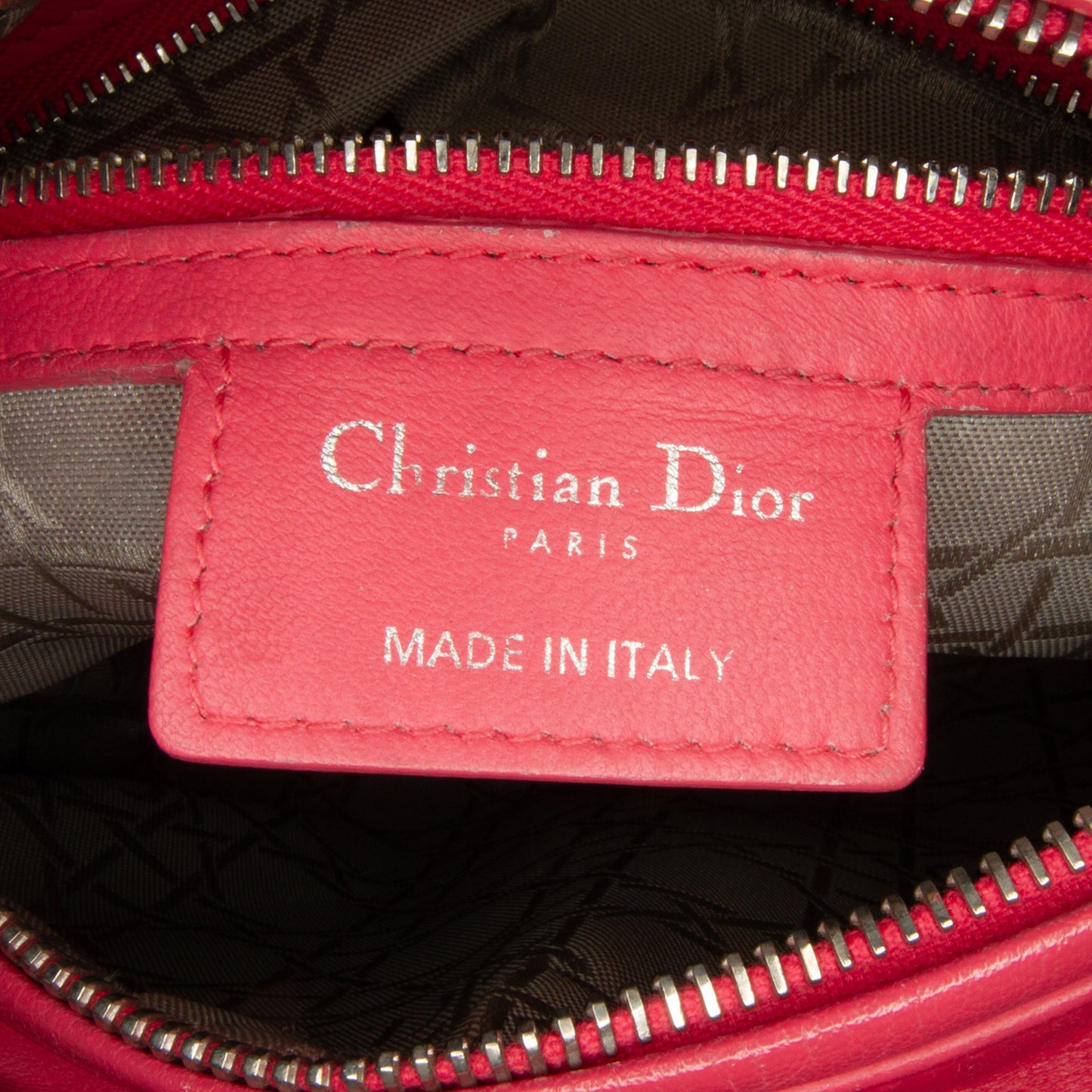 Dior Medium Lambskin Cannage Lady Dior