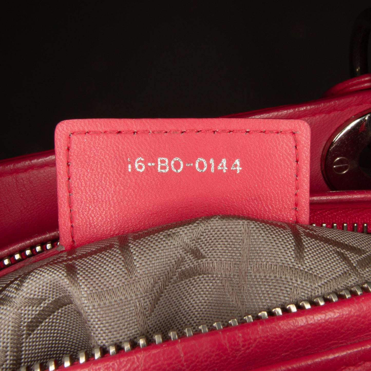 Dior Medium Lambskin Cannage Lady Dior