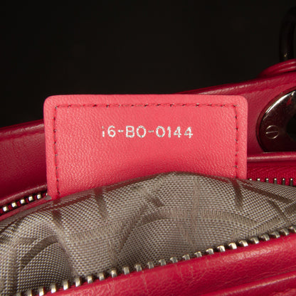 Dior Medium Lambskin Cannage Lady Dior