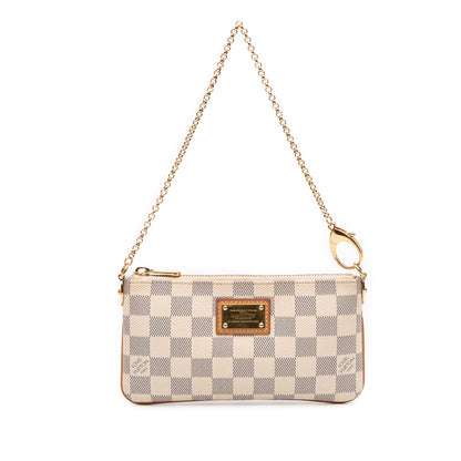 Louis Vuitton Damier Azur Pochette Milla Mm