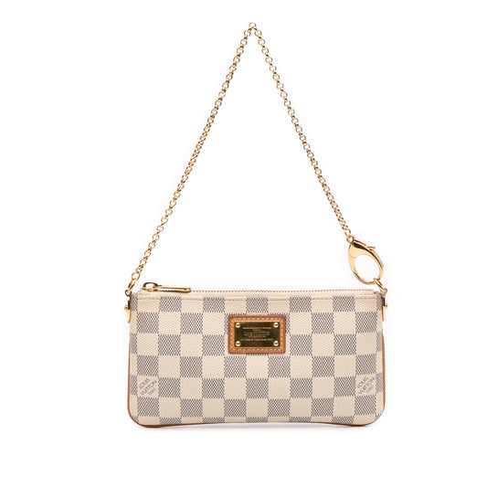Louis Vuitton Damier Azur Pochette Milla Mm