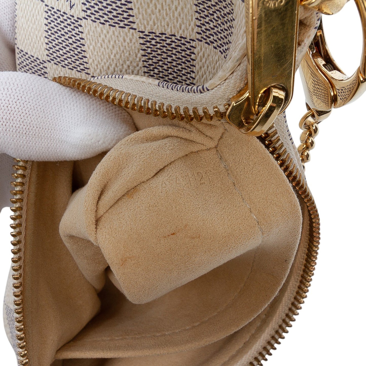 Louis Vuitton Damier Azur Pochette Milla Mm