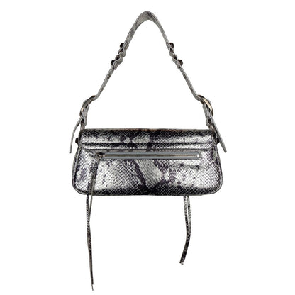 Gray Calfskin Handbag
