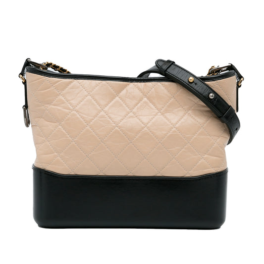 Chanel Medium Bicolor Lambskin Gabrielle Crossbody