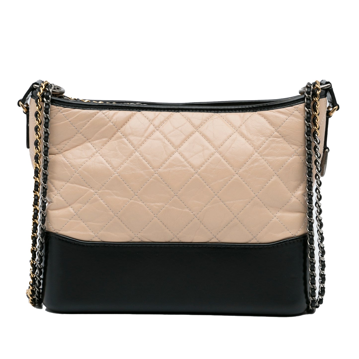 Chanel Medium Bicolor Lambskin Gabrielle Crossbody