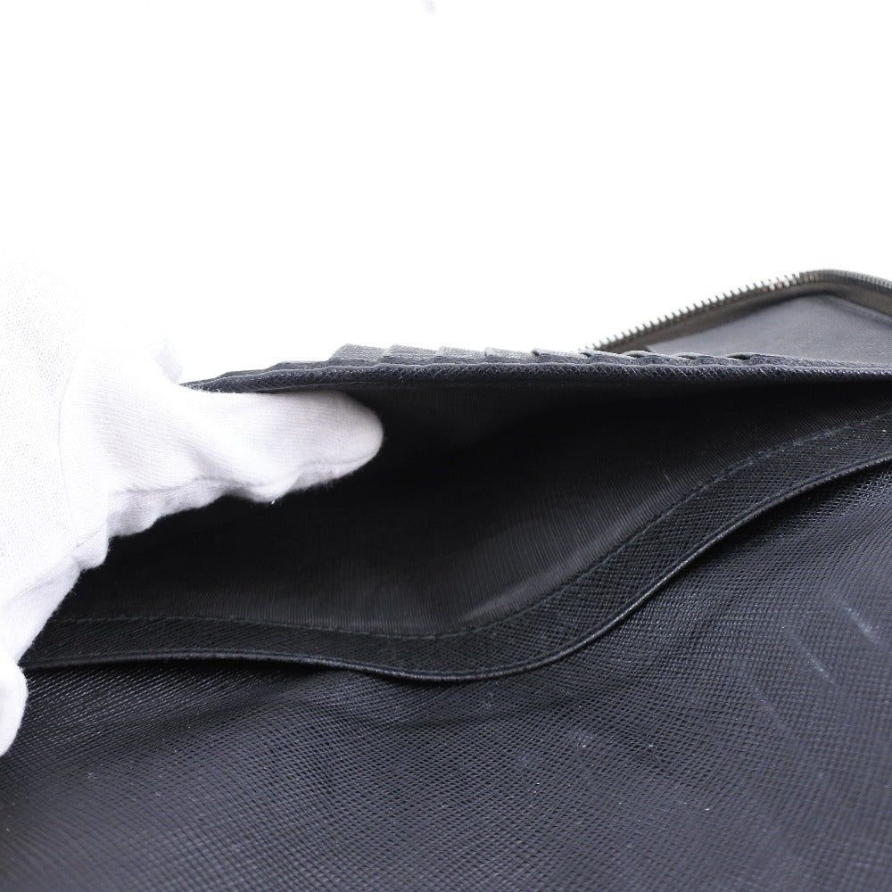 Prada Black Leather Saffiano