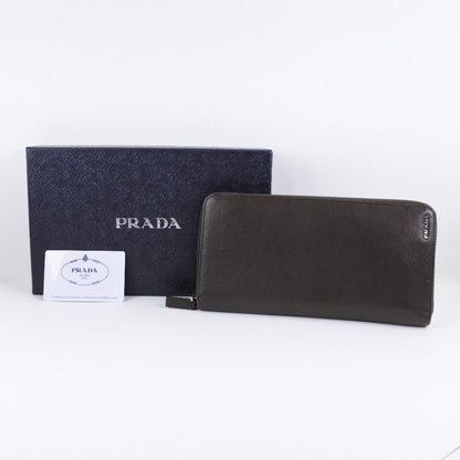 Prada Black Leather Saffiano