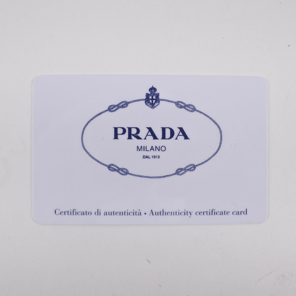 Prada Black Leather Saffiano