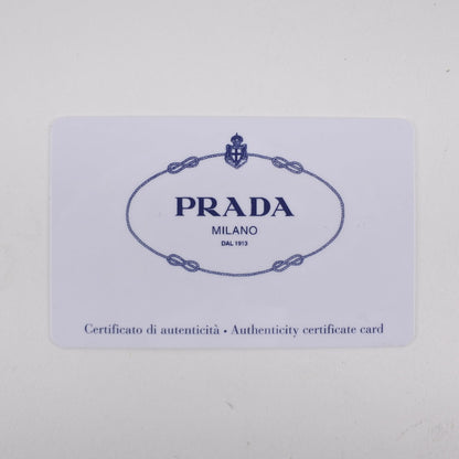 Prada Black Leather Saffiano