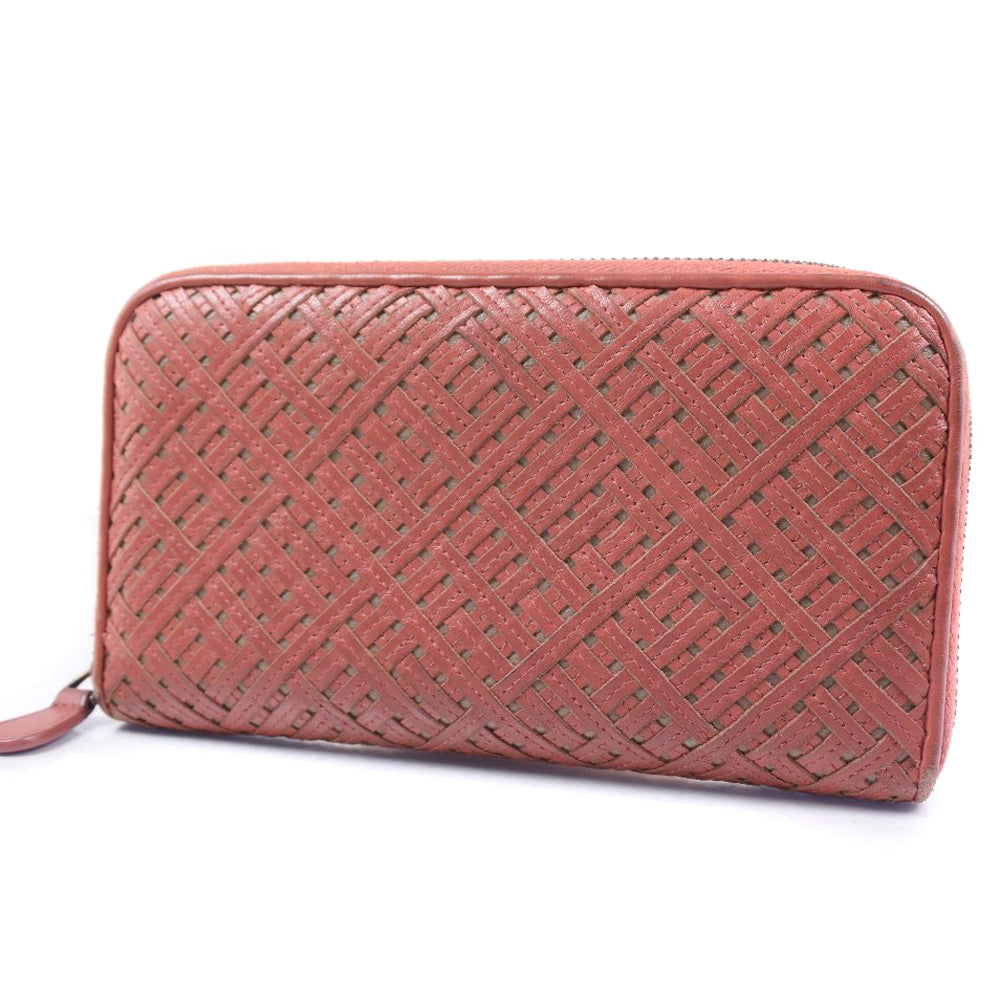 Bottega Veneta Brown Leather Intrecciato