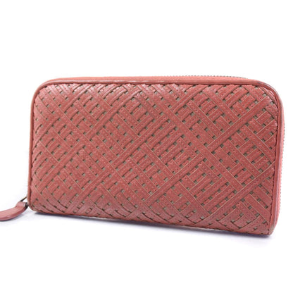 Bottega Veneta Brown Leather Intrecciato