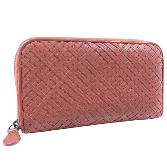 Bottega Veneta Brown Leather Intrecciato