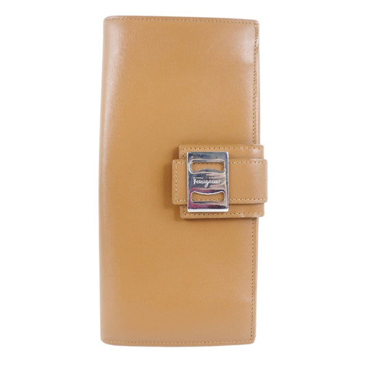 Salvatore Ferragamo Brown Leather Wallet