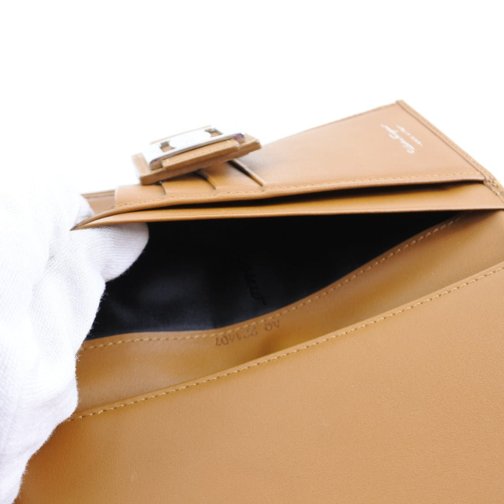Salvatore Ferragamo Brown Leather Wallet