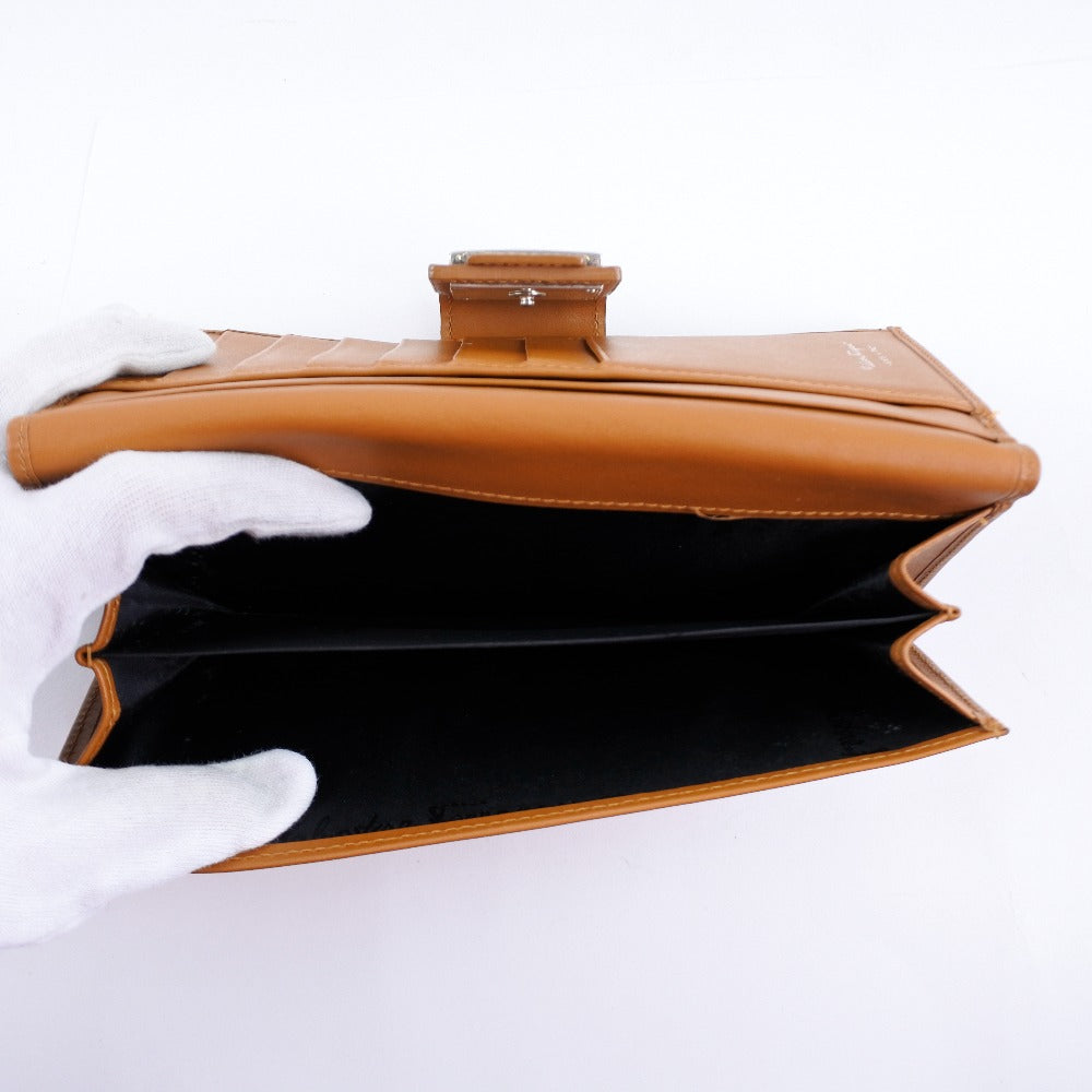 Salvatore Ferragamo Brown Leather Wallet