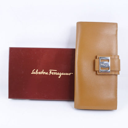Salvatore Ferragamo Brown Leather Wallet