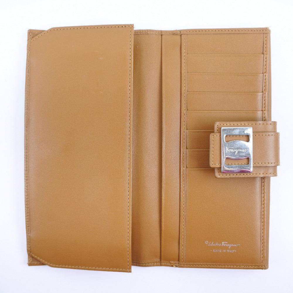 Salvatore Ferragamo Brown Leather Wallet