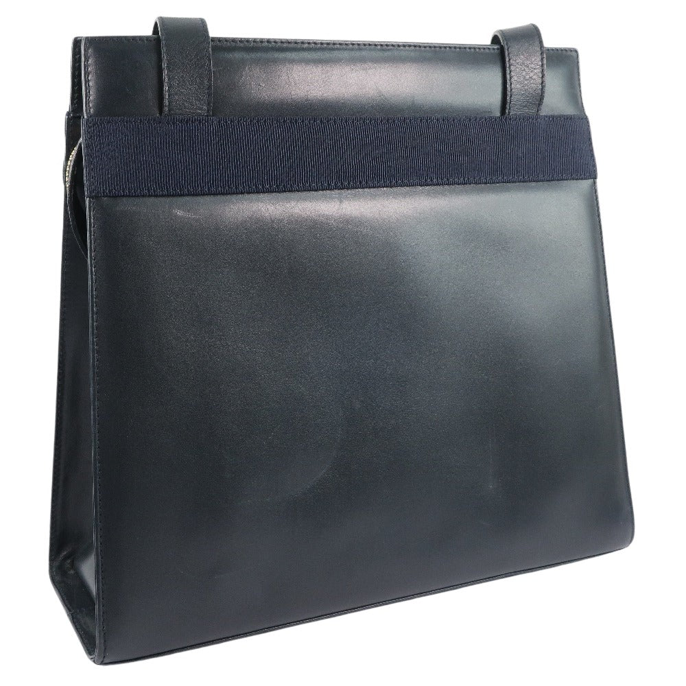 Salvatore Ferragamo Blue Leather Vala