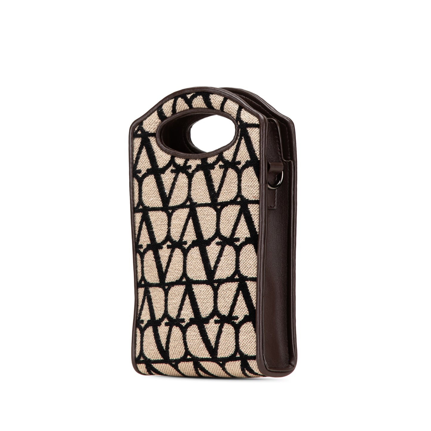 Valentino Mini Toile Loco Iconographe Vlogo Phone Bag