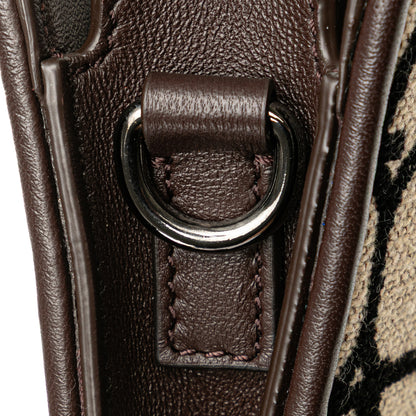Valentino Mini Toile Loco Iconographe Vlogo Phone Bag