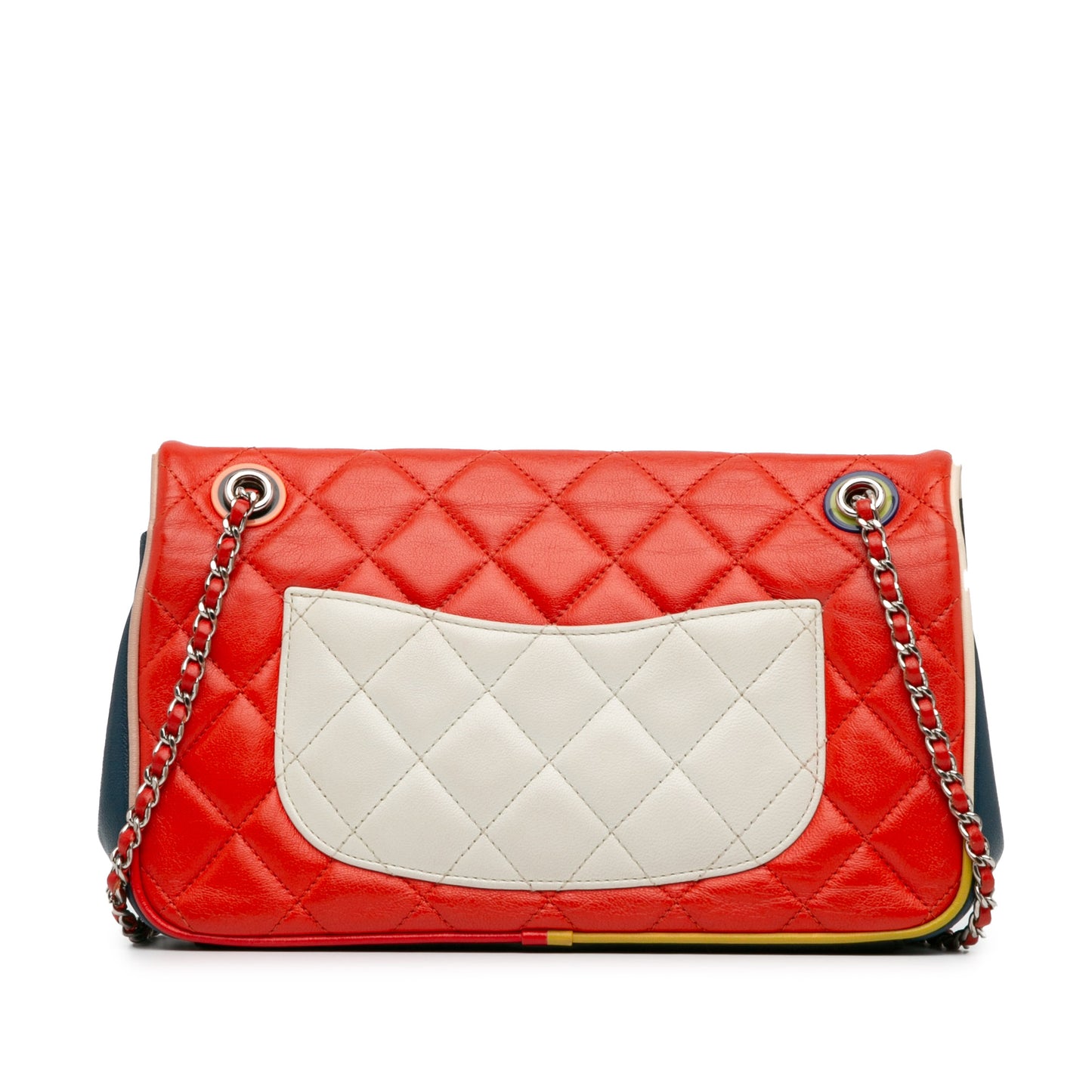 Chanel Medium Quilted Lambskin Cuba Color Flap