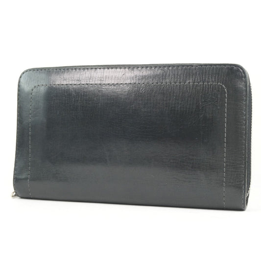 Louis Vuitton Black Leather Zippy Organizer