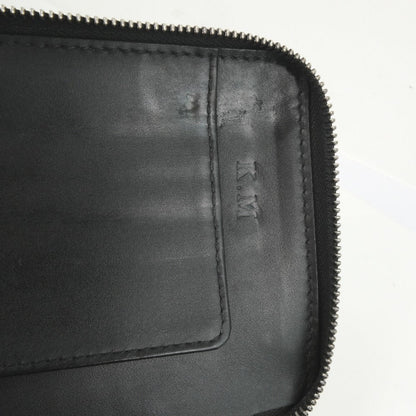 Louis Vuitton Black Leather Zippy Organizer