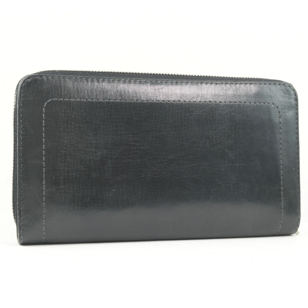 Louis Vuitton Black Leather Zippy Organizer