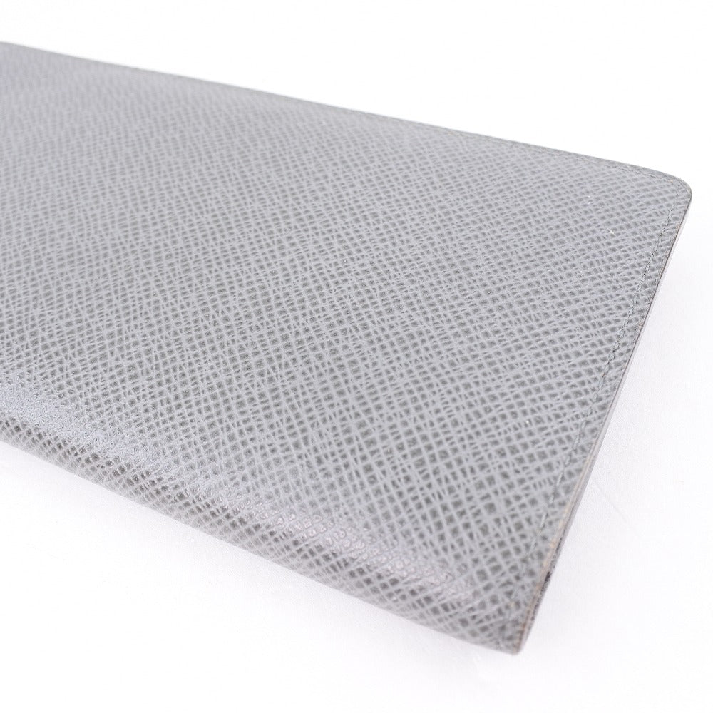 Louis Vuitton Gray Leather Brazza
