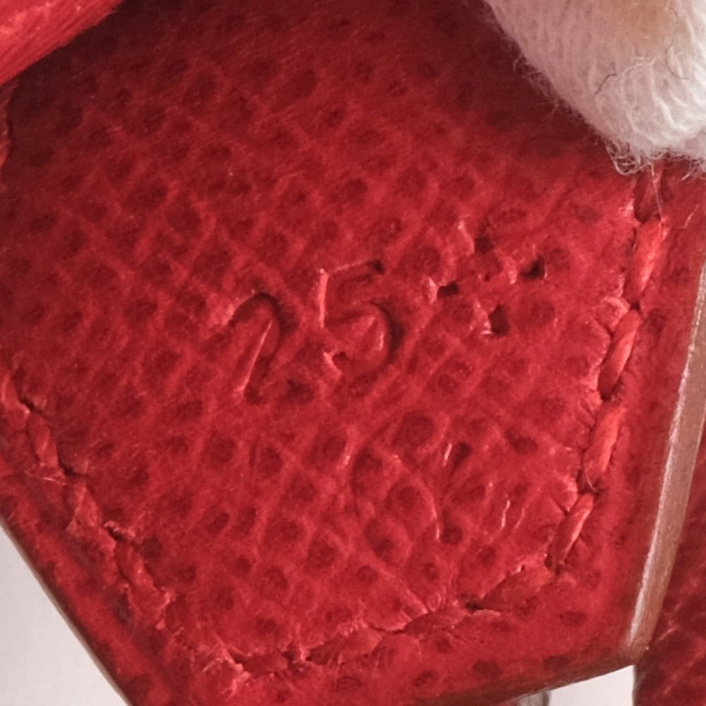 Hermès Red Leather Bolide