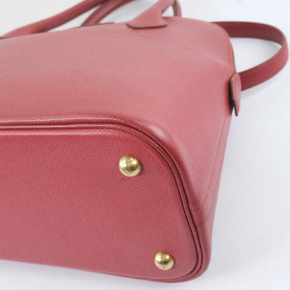 Hermès Red Leather Bolide