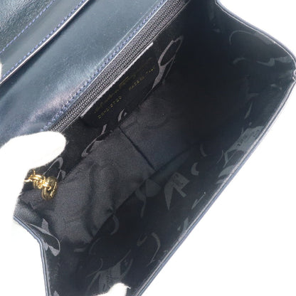 Salvatore Ferragamo Black Leather Vara